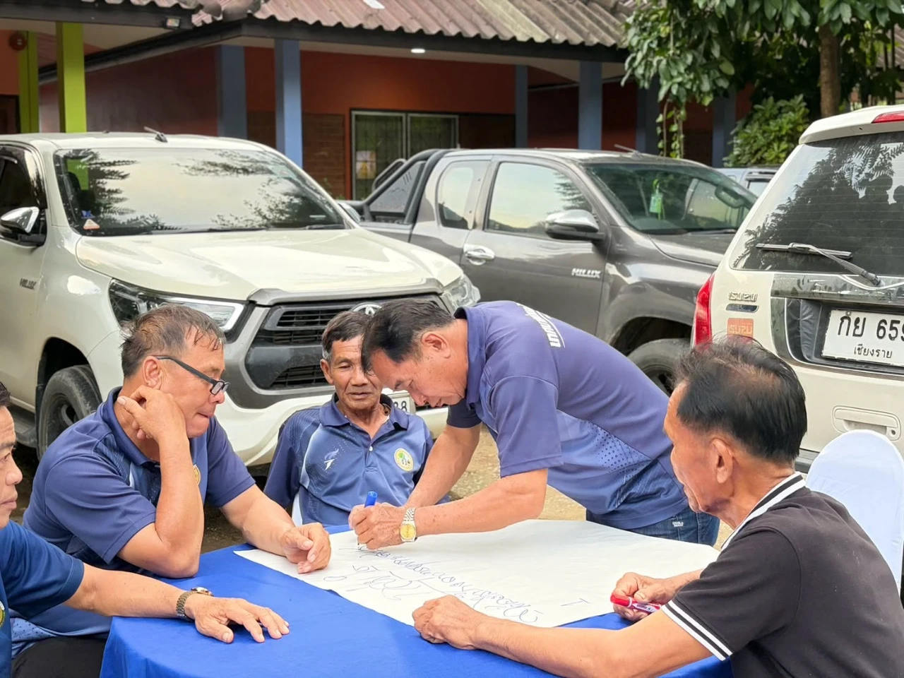ศึกษาดูงานด้านการบริหารจัดการกองทุนหลักประกันสุขภาพ และการจัดบริการสาธารณสุขสำหรับผู้ที่มีภาวะพึ่งพิง (LTC) ณ ห้องประชุมสภาเทศบาลตำบลป่าซาง อำเภอเเม่จัน จังหวัดเชียงราย